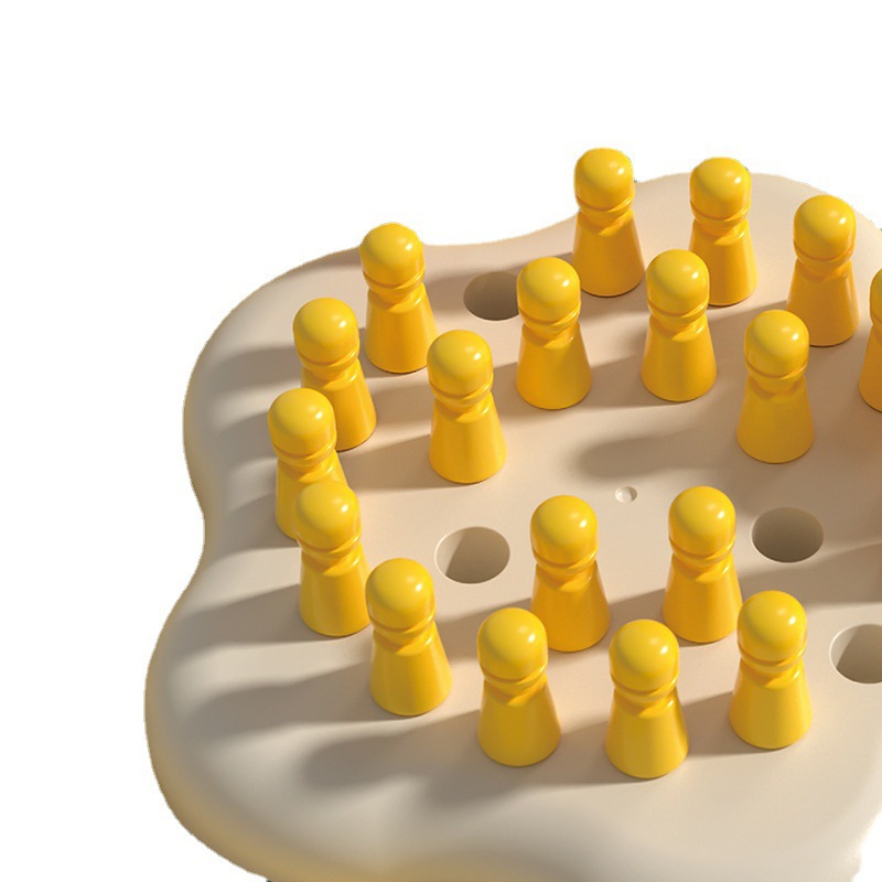 Niños estereoscópicos rusos padres-hijos memoria interactiva tablero de ajedrez puzzle juegos de mesa de entrenamiento de pensamiento lógico juguetes