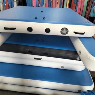 Fishing Sub-air Cushion Platform Fish Boat Inflatable Platform Air Flat Inflatable Cushion Flat Floating Fishing Road Portable Floating Platform