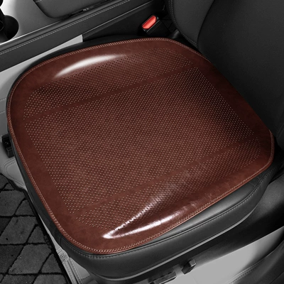 Seat cushion, seat cover Car Summer Seat - type-a-oil-wax-leather-caramel-brown-front-seat-cover