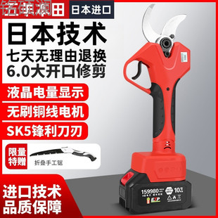 Xdd Japan Imported Electric Scissors Fruit Tree Pruning Shears Electric Scissors to Cut Branches Electric Scissors to Prune