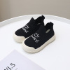 Knitted children's sports shoes indoor for early age, trend of season