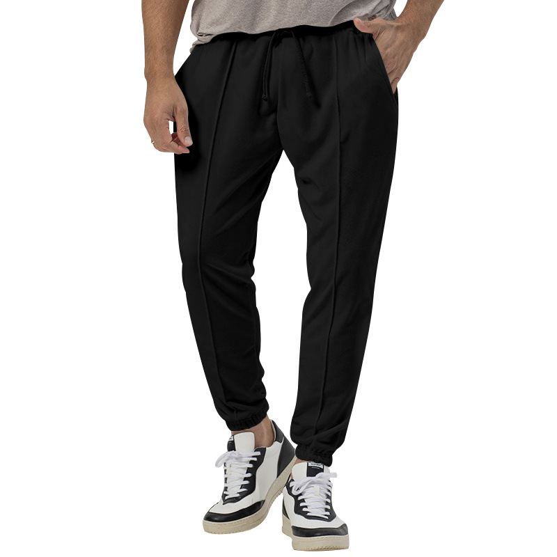 Men's Solid Color Pants Sets Men's Clothing display picture 12