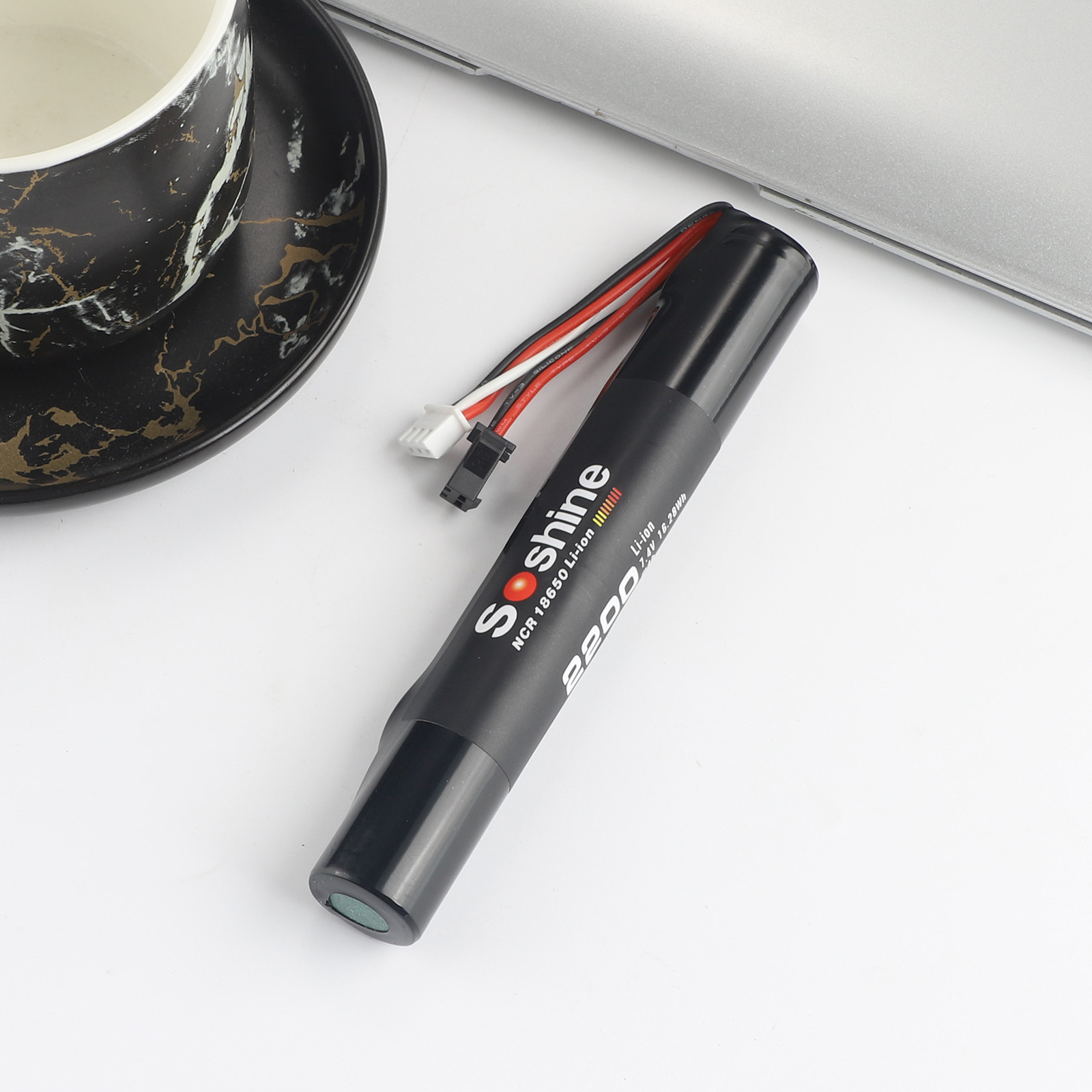 Toy battery 18650 lithium ion strip cylindrical 2S7.4V Jinming 8 Generation 9 generation M4 Steddy SLR