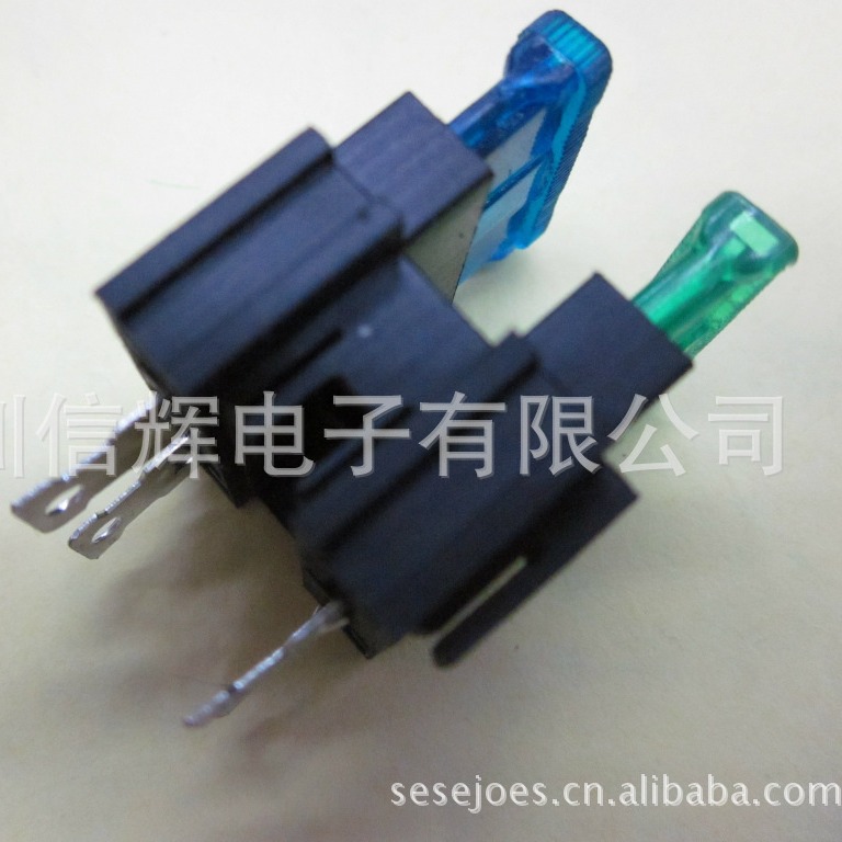 现货供应 汽车保险丝座*双直插系列厂家直发