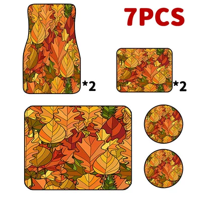 Car-Specific Cup Mats 2-Piece Set, Universal Foot Pad - j29-disneybackstage-t