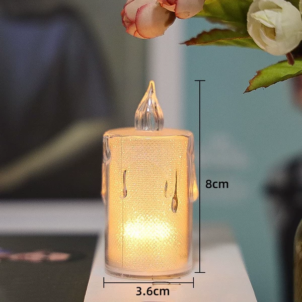 3.6*8CM transparent tear small tear wax (AG10)