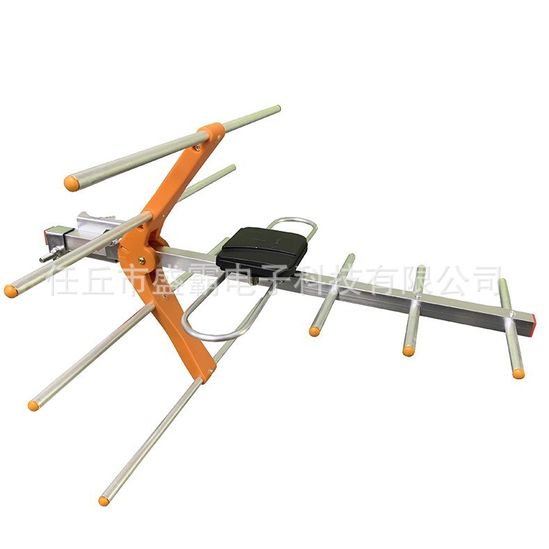 Decodificador digital de TV con antena exterior Yagi – compatible con DTMB, HDTV, T2