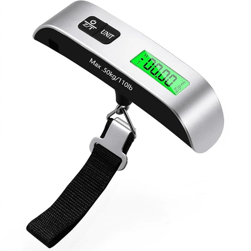 50kg Mini Handheld Scale, Portable Luggage Scale