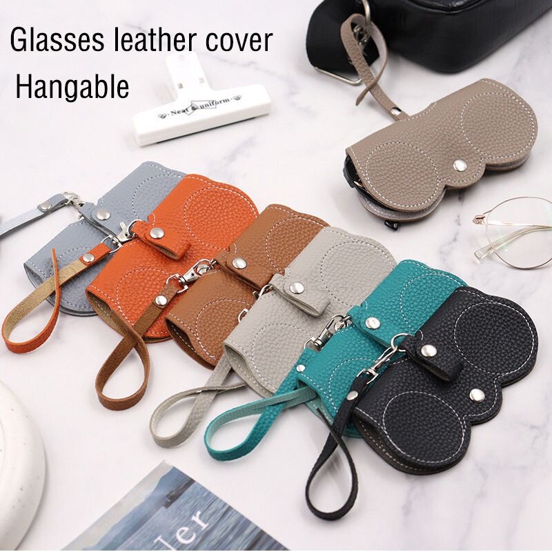 New glasses storage bag jewelry bag portable sunglasses box sunglasses holder protective cover fashion light luxury glasses case New glasses storage bag jewelry bag portable sunglasses box sunglasses holder protective cover fashion light luxury glasses case