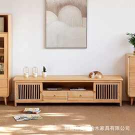 老榆木电视柜现代简约柜子小户型落地式储物柜边柜电视机柜墙柜