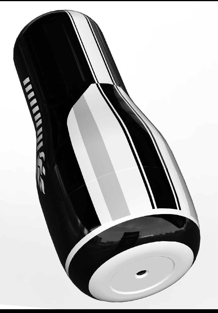 Men’s Aircraft Cup Masturbation Device with ABS and TPE, Manual Portable Penis Exerciser — detail image 3