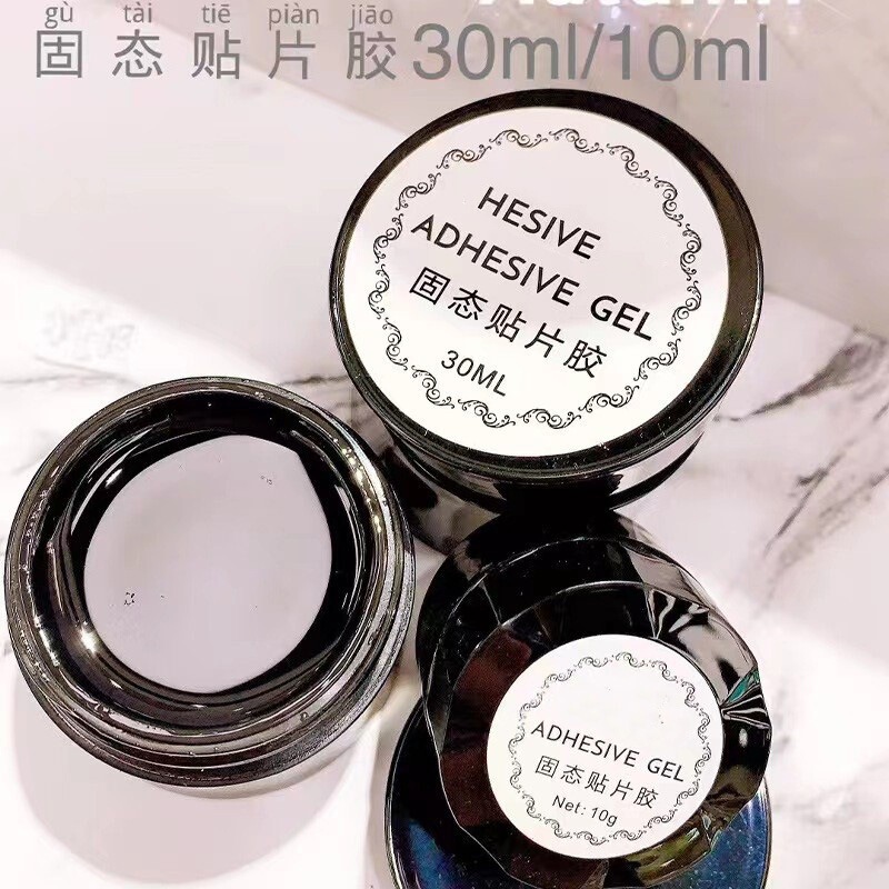 【Solid Adhesive Glue】30G Nail Glue Large Capacity Super Sticky Non-Damaging to Nails 10ml Wearable Nail Tips Adhesive