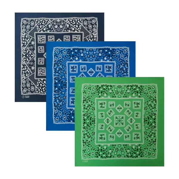 American Retro Paisley Print Cashew Flower Outdoor Cycling Sports Headscarf Hip-Hop Street Dance Decorative Scarf Wholesale