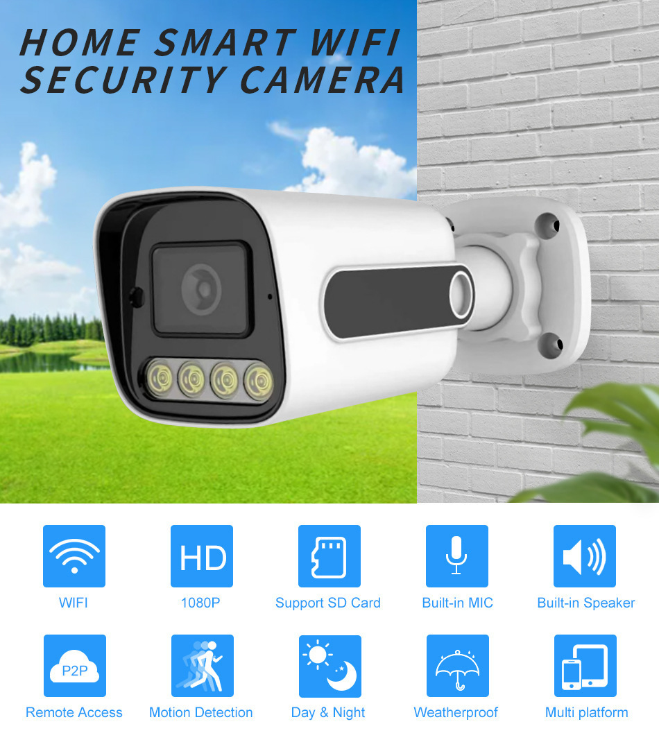 AHD security camera set 5MP night vision, 4/8-channel DVR