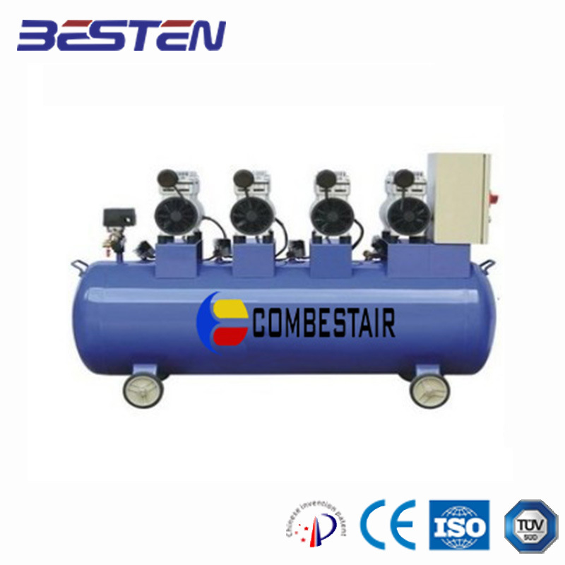 小型无油空气压缩机头实验室航天军工石油化工企出口欧美BW704/7