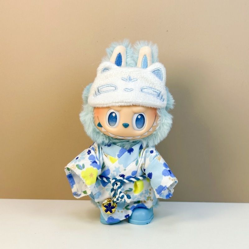 仅衣服适用labubu娃衣坐坐派对一二三代拉布布衣服服装套装等周边|undefined