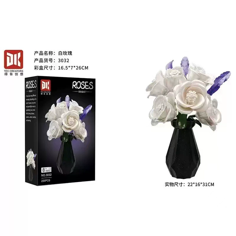 Building Set (Lego) Flower Constructor — Sunflower & Floral Models, Giftable Kits