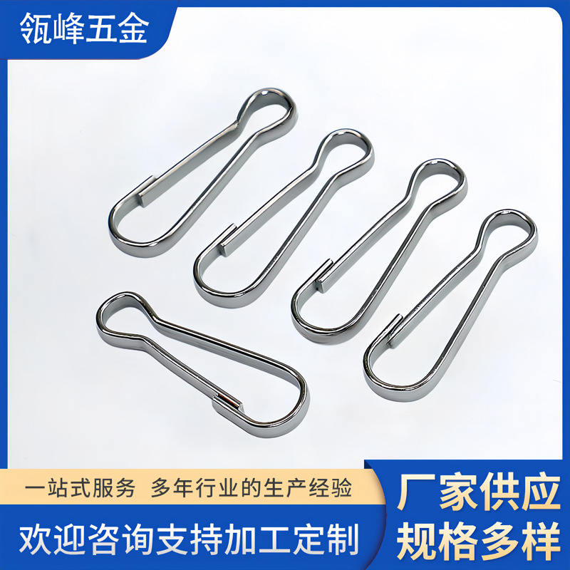 厂家直销304扭线不锈钢朱胆扣金属铁皮朱腰扣旋转猪diy箱包创意