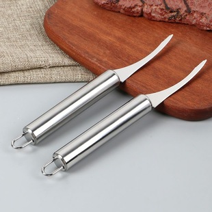 Stainless steel shrimp peeler shrimp back opener kitchen tool multi-function shrimp picking line shrimp removing line seafood tool