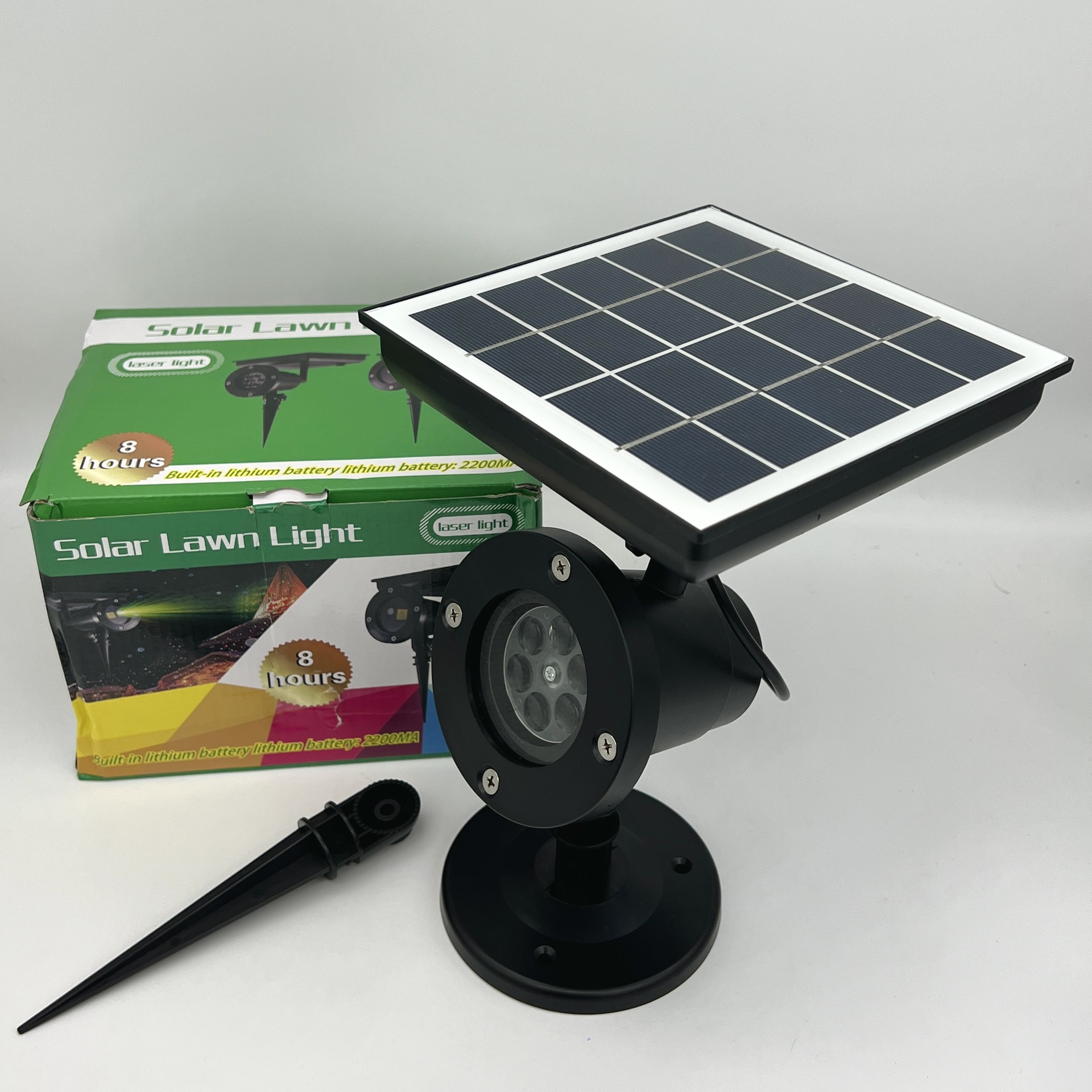 太阳能庭院灯户外景观洗地灯插地激光满天星led灯舞台圣诞装饰灯