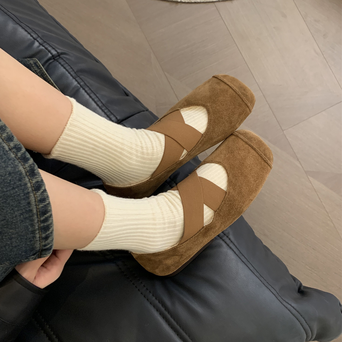 Scarpe da basket da donna Scarpe in pelle Scarpe da lavoro Scarpe da ginnastica Calzature di supporto per arco sintetico in mesh_voghion.com