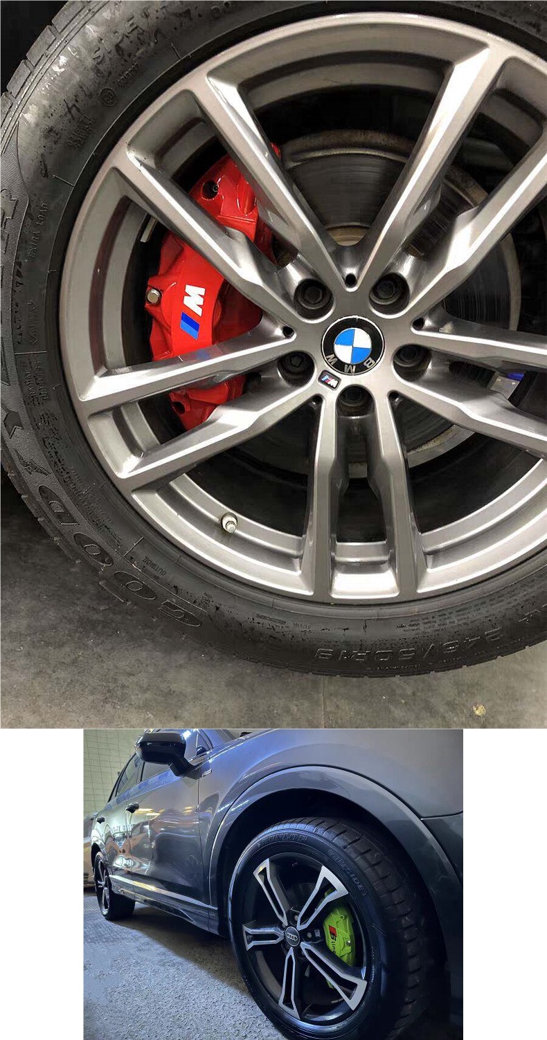 Bmw Caliper Covers for 1 Series, 3 Series, 4 Series, 5 Series, 530, X3, X4, X5, X6 Brake Modification Aluminum Alloy Car Parts