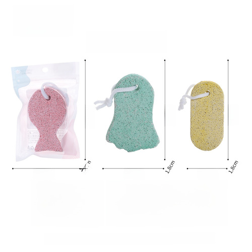 Lamella volcano stone double-sided foot file dead skin removal tool heel foot file C0374