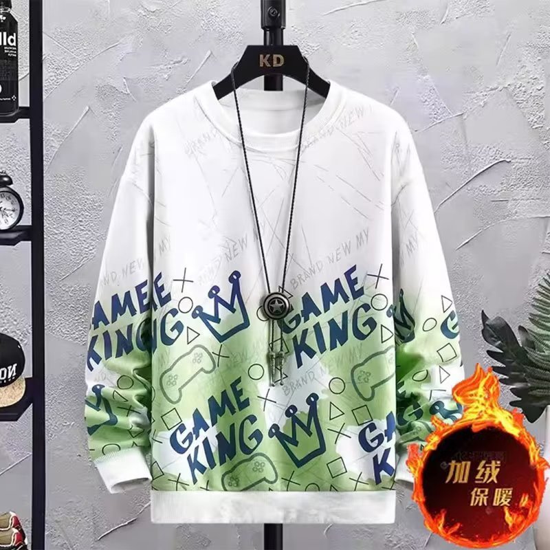 Juveniles encapuchados de color gradiente chaqueta de primavera y otoño hombre abrigo de estilo casual estilo de moda guapo ropa de otoño