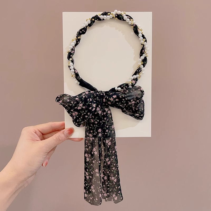 Atar la diadema para el cabello femenino 2025 nuevos accesorios para el cabello Trenzas Diadema Diadema Bufanda Diadema Diadema Diadema Diadema Diadema Trenza Cabellera de una pieza Tombro