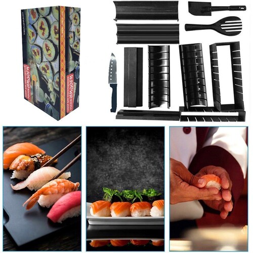 Cross-border Home DIY Sushi Maker Sushi Tools Nori Roll Mold Sushi Rice Ball Cooking Mold Set