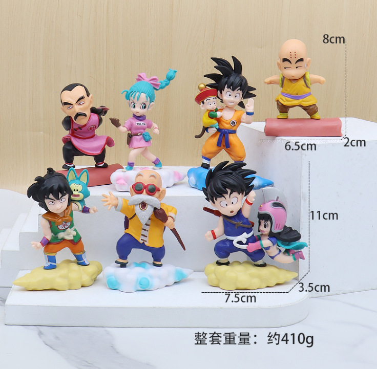 漫画アニメーションシリーズハンドモデル海賊ドラゴンボール装飾品ヒーロー王連合クリップ人形|undefined