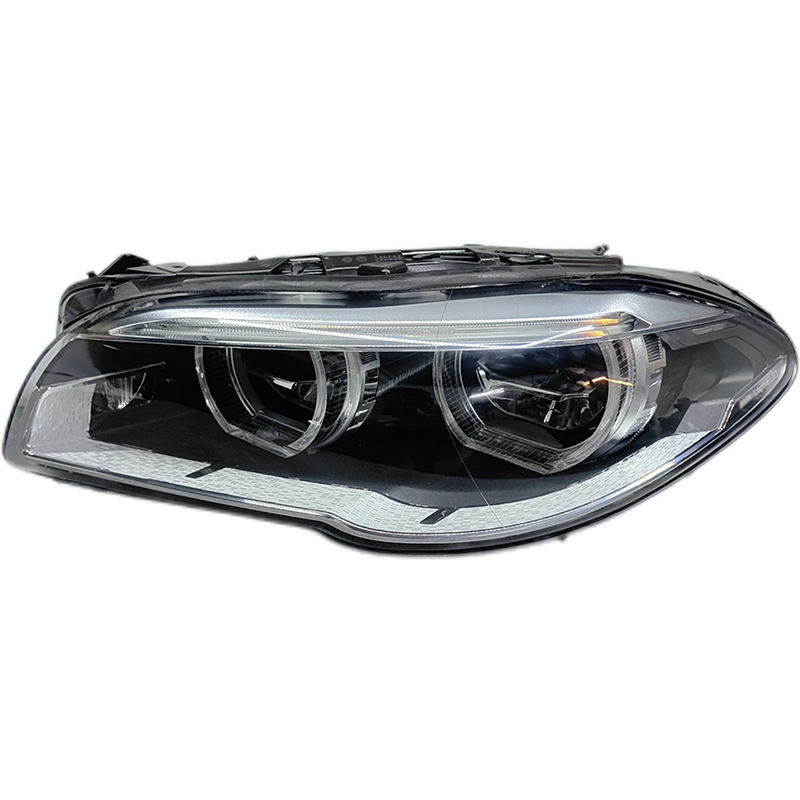 BMW 5 seriyali faralarni yig'ish uchun F10F18 modifikatsiyasi, farishta ko'zli LED faralari va kunduzgi ishlaydigan chiroqlarni yangilash uchun mos avtomobil qismlari.