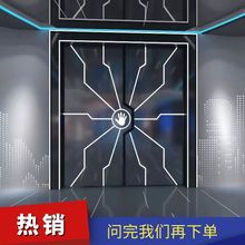 抖音网红门梦幻科技门电动门密室展厅电竞感应门掌纹门个性酒吧门