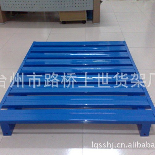 供应防锈喷涂金属托盘 川字底结构 货架专用型托盘