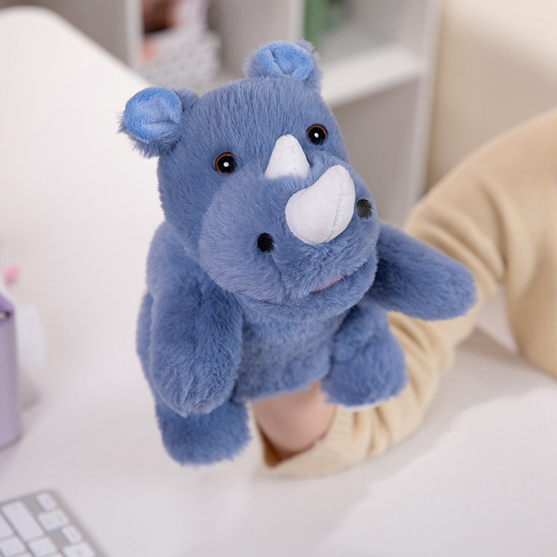 Caricatura interactiva padre-hijo zorro rana muñeca muñeca niños guantes muñeca pacificación muñeca de tela espectáculo de jardín de infantes