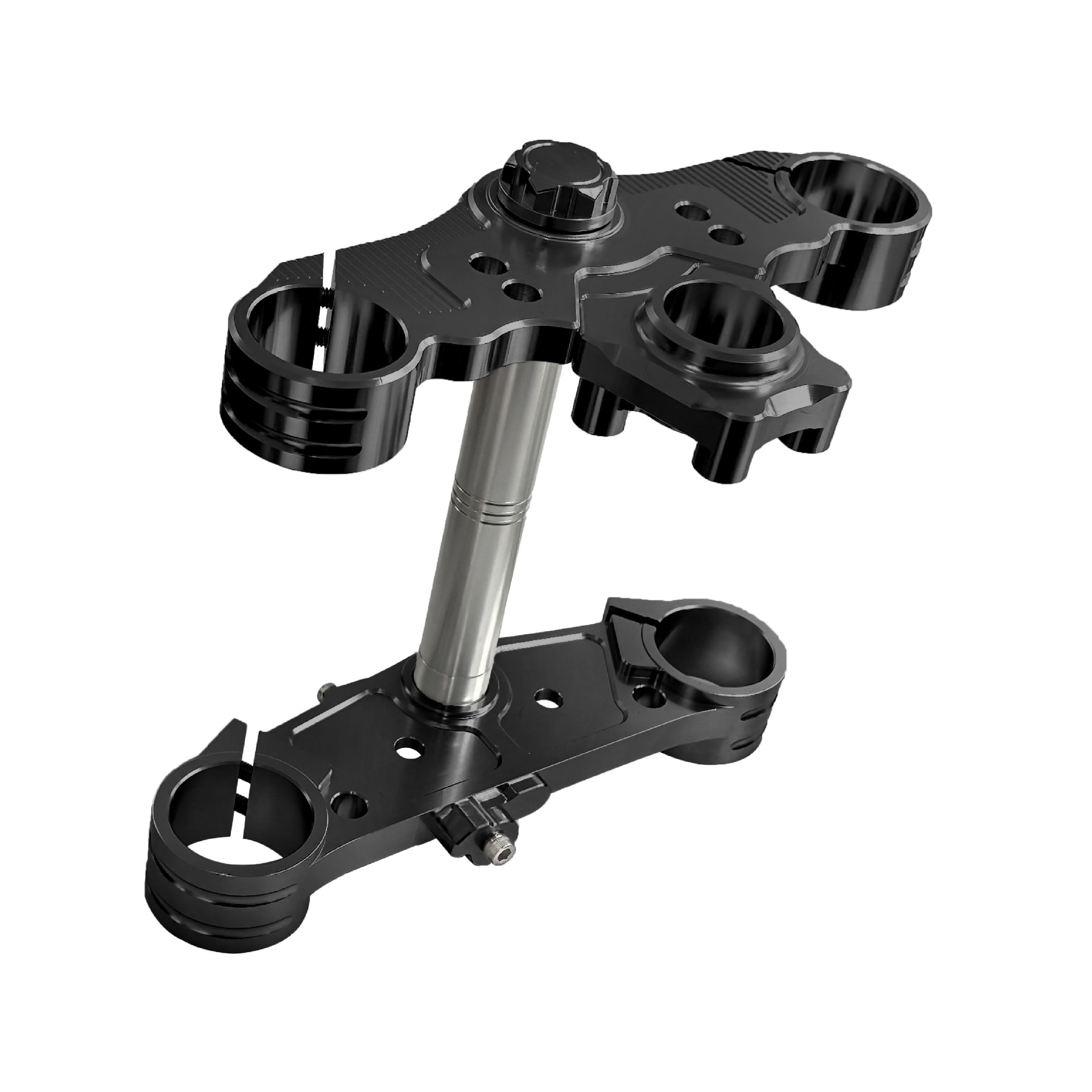 Suitable for Honda Honda Little Monkey Monkey125 Motorcycle Modified Upper and Lower Connecting Plate Steering Column Assembly Parts