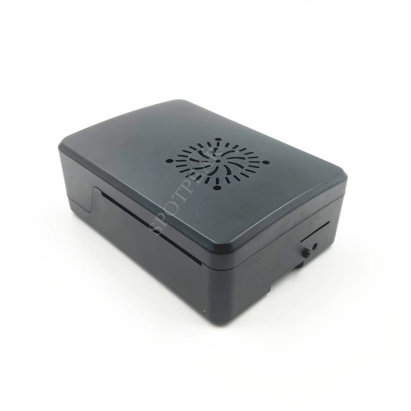 Корпус Raspberry Pi 5 ABS-наливной формовочный корпус может быть оснащен радиатором вентилятором Корпус Raspberry Pi 5
