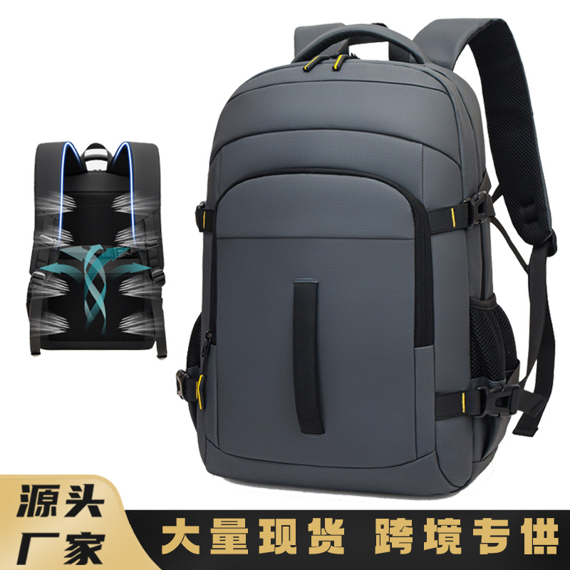 Nuevas mochilas transfronterizas de estudiantes simples, mochila de viaje de gran capacidad, mochila de película a prueba de agua, mochila de computadora