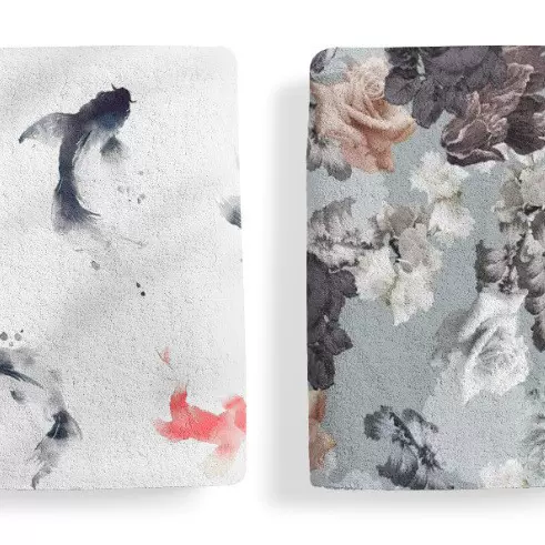 加工承接各类来样销售棉布数码印花喷绘全棉活性定位布料印花工艺