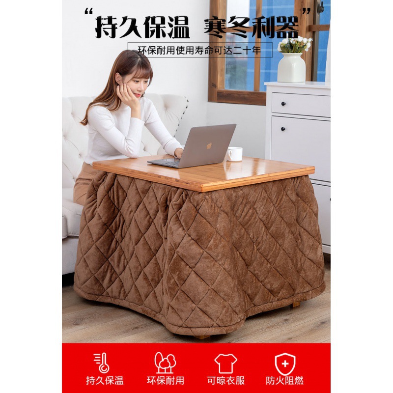 Roast Table solid wood household Square multi-function Foldable Bamboo winter Heating tables Having dinner wholesale