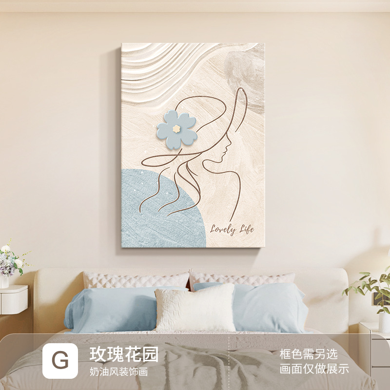 Vườn Hoa Hồng G / 30*40cm [lõi sơn nguyên chất/tranh tự dính] + không khung