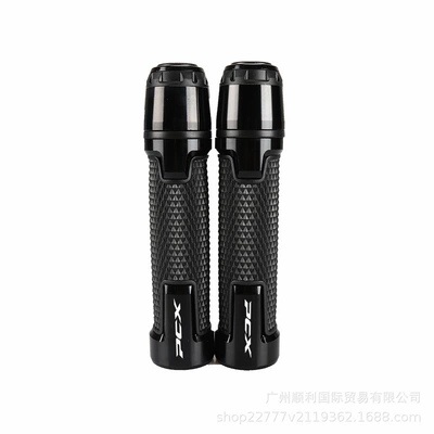 Suitable for HONDA Honda PCX125 PCX150/160 modified handle rubber sleeve throttle grip car handle sleeve (Motorcycle Handle Cover) - black
