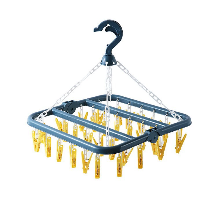 Universal hanger, socks, foldable drying rack, children's storage system, 32