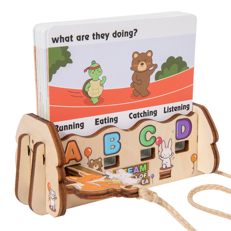 Juego de mesa de entrenamiento de pensamiento para niños transfronterizos, rompecabezas de lógica, juego de rompecabezas, emparejamiento de números, desbloqueo de ayudas para la educación temprana