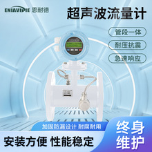恩耐德管道式声波流量计外夹插入式多声道热量表电磁流量计
