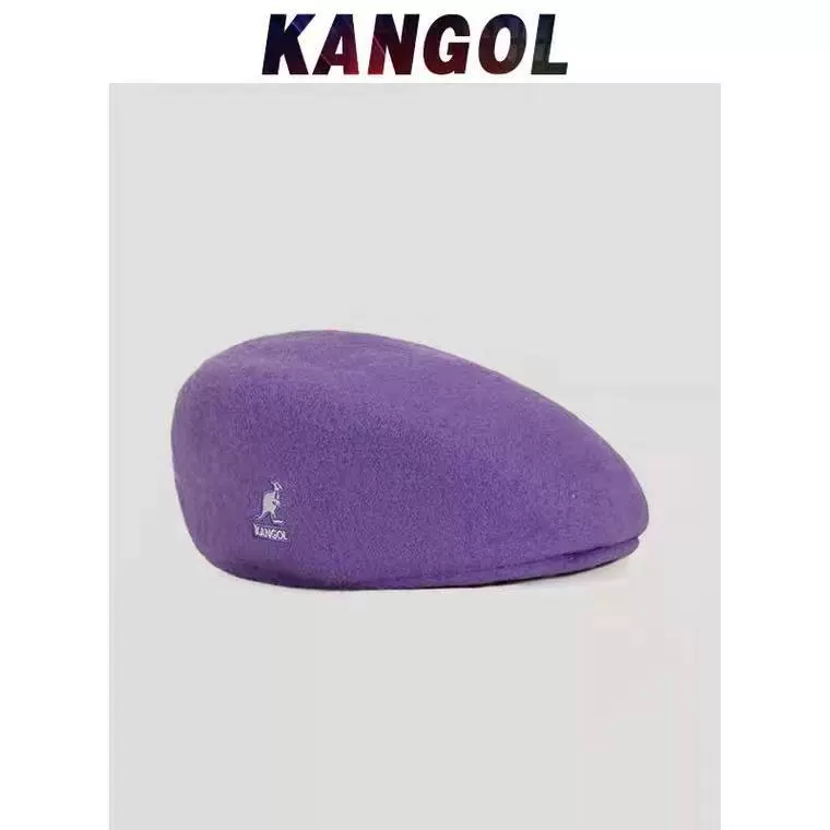 Kangol Kangaroo Wool 504 шерсть сетчатый шляпа для мужчин и женщин, вокал японский британский художник шляпа