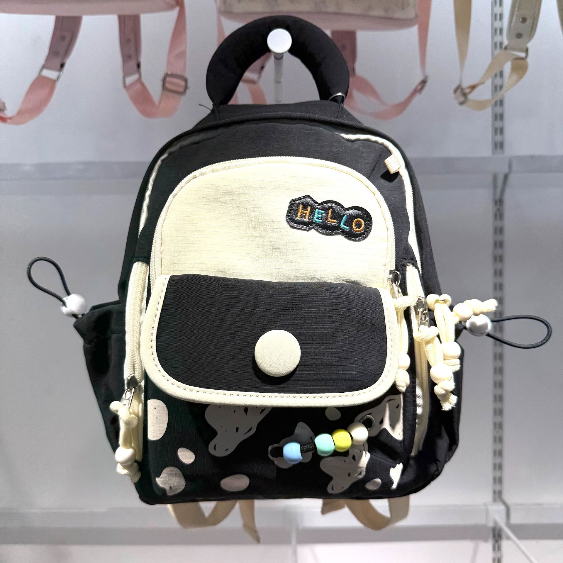 Mochila de dibujos animados para niños, mochila pequeña, 7 - 9 - 11 - 13 años, bolsas de moda para niños y niñas, color caramelo, ligero