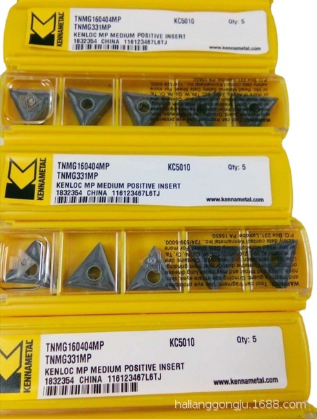 肯纳数控刀片 TNMG160402MS KCU10 美国肯纳刀具批发
