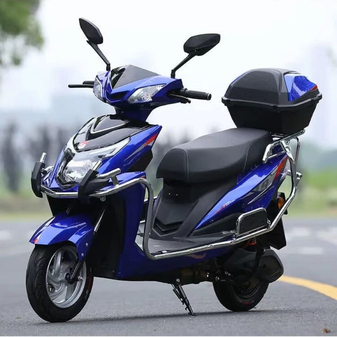 New 96V Electric Vehicle 72V High Power Two-Wheeled Scooter