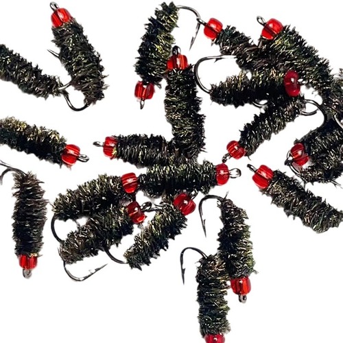 Nano-bug fly hook, micro-lua bionic hair hook, poisonous insect stinger, specially designed to catch white-striped blackfish